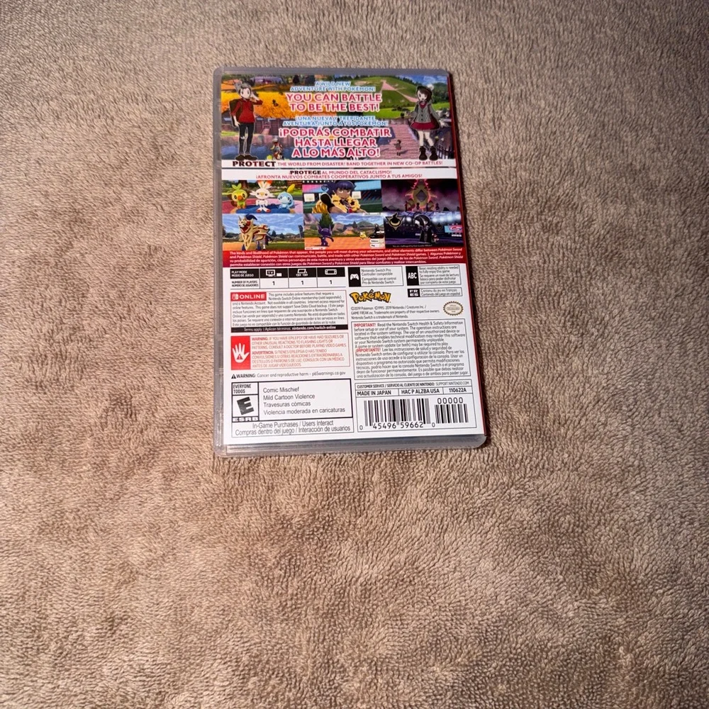 Nintendo Switch – Pokémon Shield (Tested & Working) - Picture 2 of 4
